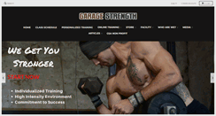 Desktop Screenshot of garagestrength.com