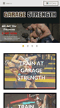 Mobile Screenshot of garagestrength.com